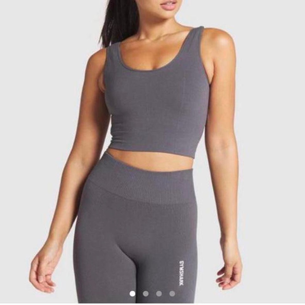 Gymshark power down grey workout set